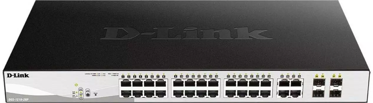 Коммутатор управляемый D-Link DGS-1210-28P/FL1A