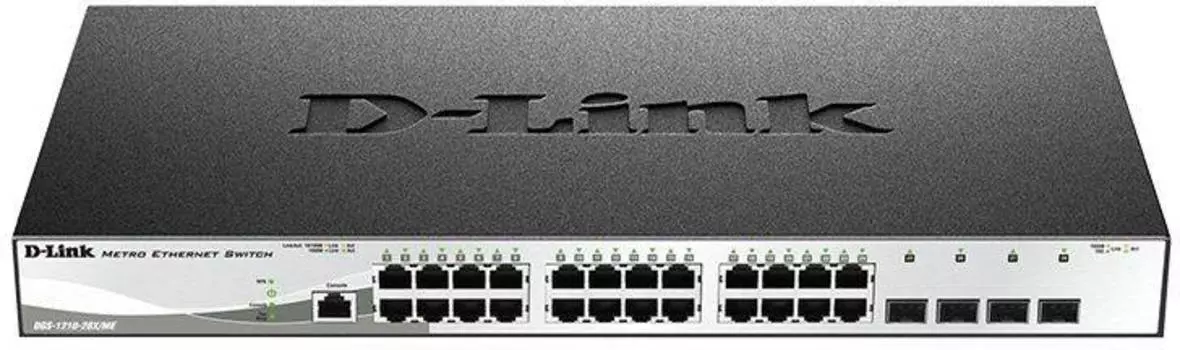 Коммутатор управляемый D-Link DGS-1210-28X/ME/B