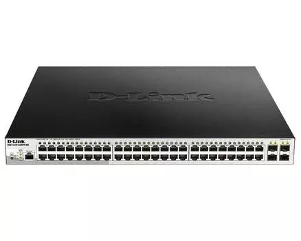 Коммутатор управляемый D-Link DGS-1210-52MPP/ME/B
