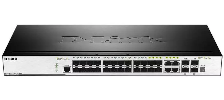 Коммутатор управляемый D-Link DGS-3000-28SC/A1A
