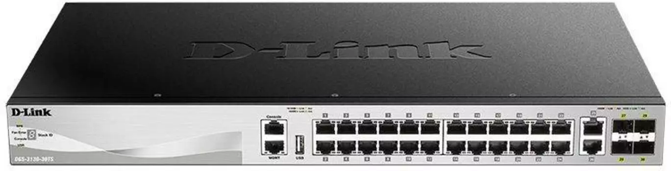 Коммутатор управляемый D-Link DGS-3130-30TS
