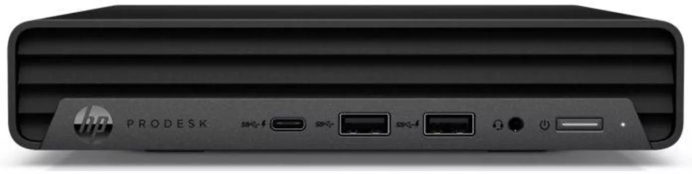Компьютер HP ProDesk 400 G6, Intel Core i7 10700T, DDR4 16ГБ, SSD 512ГБ, Intel UHD Graphics 630, Windows 11 Professional, черный (5l5z4ea)