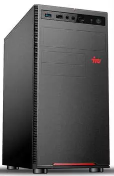 Компьютер IRU Home 320A3SE черный (1617296) (плохая упаковка)