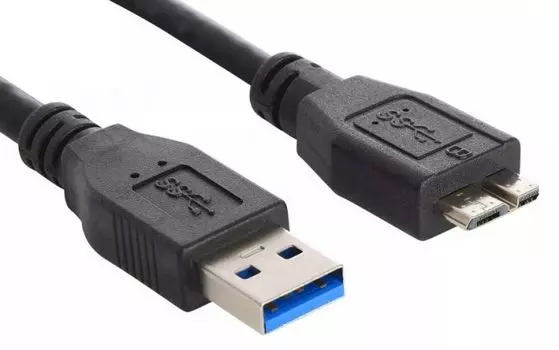 Кабель интерфейсный Buro MK30-AM-0.5 micro USB 3.0 B (m) USB A(m) 0.5м черный 1518718