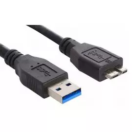 Кабель интерфейсный Buro MK30-AM-1.5 micro USB 3.0 B (m) USB A(m) 1.5м черный 1518719