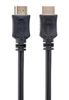 Кабель интерфейсный HDMI Cablexpert CC-HDMI4L-7.5M 7.5м, v2.0, 19M/19M, серия Light, черный, позол.разъемы, экран