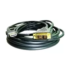 Кабель интерфейсный HDMI-DVI Gembird 19M/19M CC-HDMI-DVI-15 4.5м, single link, черный, позол.разъемы, экран, пакет