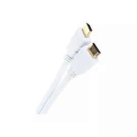 Кабель интерфейсный HDMI-HDMI Aopen/Qust ACG711W-3M 19M/M ver 2.0, 3м, белый