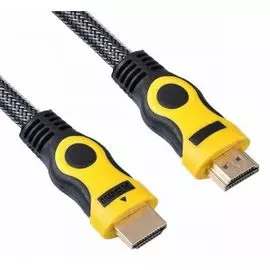 Кабель интерфейсный HDMI-HDMI Buro HDMI 19M-19M BRAID 1.8м