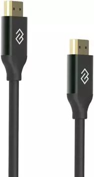 Кабель интерфейсный HDMI-HDMI Digma D-HDMI-V2.1-2M аудио-видео (m)/(m) 2м. феррит.кольца позолоч.конт. Черный