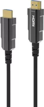 Кабель интерфейсный HDMI-HDMI Digma HDMI-AOC2.1-10 10м. позолоч.конт. черный