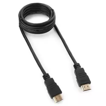 Кабель интерфейсный HDMI-HDMI Garnizon GCC-HDMI-1.5M 1.5м, v2.0, M/M, черный, пакет
