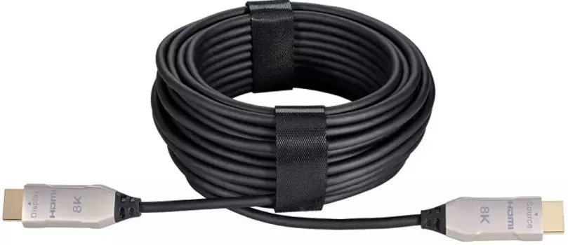 Кабель интерфейсный HDMI-HDMI iOpen AD3743C-15.0 активный оптический 19M/M,ver. 2.1, 8K@60 Hz 15m