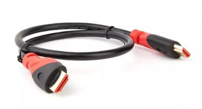 Кабель интерфейсный HDMI-HDMI Telecom TCG220-1M 19M/19M, 4K/60Hz, 1m
