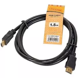Кабель интерфейсный HDMI-HDMI TV-COM CG150S-1.5M 19M to 19M, V1.4+3D, 1.5m