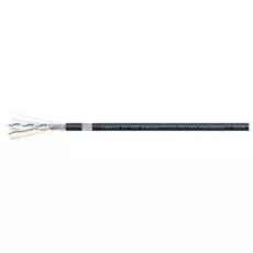 Кабель интерфейсный Cabeus RS-485 2x2x22AWG/7 многожильный (patch), для внутренней и внешней прокладки, PVC, 305м