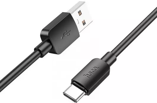 Кабель интерфейсный Hoco X96 HYPER 27W TYPE-C USB (m)-USB Type-C (m) 1м черный коробка (2002319)