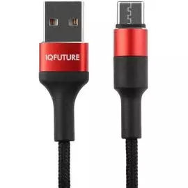 Кабель интерфейсный IQFuture IQ-UC2A USB/Type-C, 2А, 1.2 м