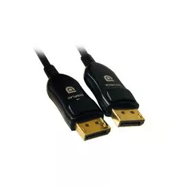 Кабель интерфейсный Digma bhp dp 1.4-10 AOC, ver 1.4, 10м, GOLD черный