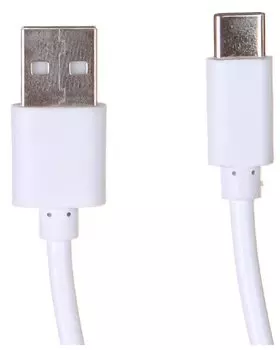 Кабель интерфейсный mObility УТ000025673 USB/Type-C, 3А, 1м, белый