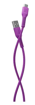Кабель интерфейсный More Choice K16a USB 2.0A для Type-C TPE 1м Purple