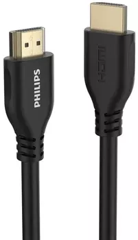Кабель интерфейсный Philips SWV4110/56 HDMI 2.0 PVC HDMI:4Kx2K@60Hz 32AWG OD6.0mm 1.5M, Black