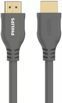 Кабель интерфейсный Philips SWV7110C/56 HDMI 2.1 Ultra High Speed HDMI (R) 30AWG OD6.0mm 1.5M, Gray