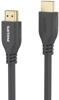 Кабель интерфейсный Philips SWV7150/56 HDMI 2.1 PVC HDMI:8K4K2K 28AWG OD6.5mm 5M, Gray