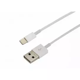 Кабель интерфейсный Rexant 18-1121-10 для iPhone 5/6/7 моделей шнур 1 м белый (10шт)