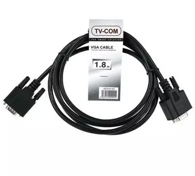 МФУ VCOM QCG341AD-1.8M Кабель соединительный SVGA (15m/15m) 1,8m 2 фильтра TV-COM 