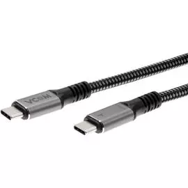 Кабель интерфейсный Type C-Type C VCOM CU540M-1.2M M-M, 5K/60Hz, 40Gb/s, PD 100W, 5A, 1.2м