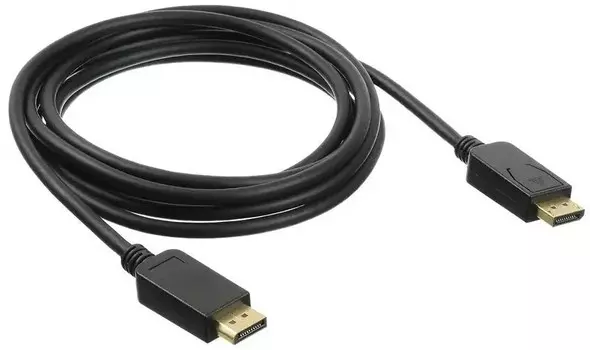 Кабель интерфейсный DisplayPort- DisplayPort KINGPRICE KP-DP-V1.1-1.5M 1.5м черный, 2029280