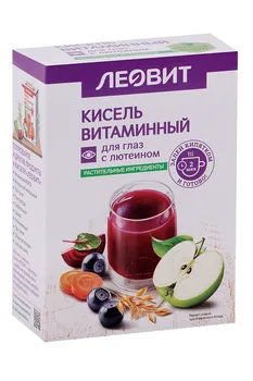 Кисель Леовит д/глаз витаминный, 18 г, 5 шт
