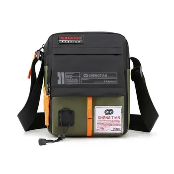 Новые модные сумки Oxford, мужская сумка через плечо, водонепроницаемые сумки Messenger Crossbody для мужчин, деловые сумки для мужчин зелёный