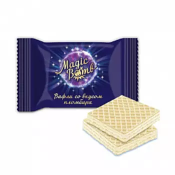 Вафли Magic bomb со вкусом пломбира