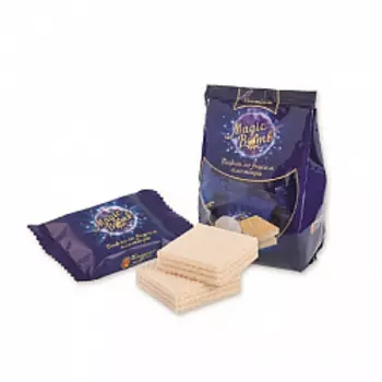 Вафли Magic bomb со вкусом пломбира, Пензенская кондитерская фабрика, 150 г