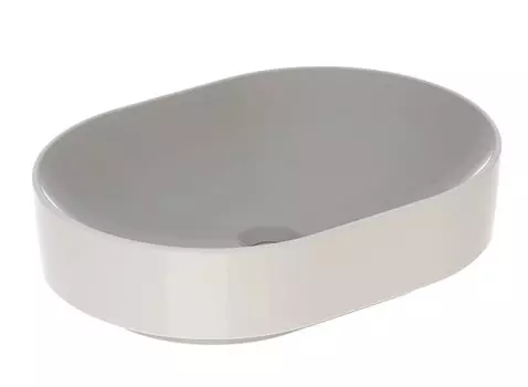 Раковина Geberit Variform 500.774.01.2 55x40 см овальная накладная без перелива