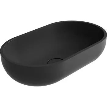 Раковина Marmite 60 см, 0533 С 600C Rect 36 Top Solid BLACK, черная