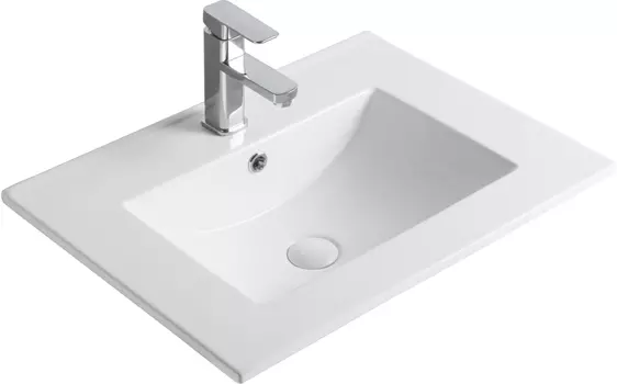 Раковина Orange B03-610w встраиваемая сверху 61,5x46,5см белая
