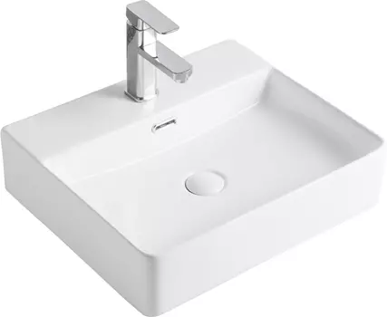 Раковина Orange B04-500w накладная 50x42см белая