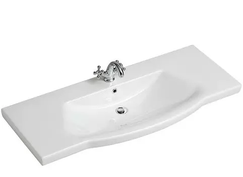 Раковина Pelipal Solitaire 6005 SWT 201301-1220 122x51.5 см керамика белая