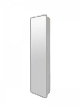 Шкаф-пенал Art&amp;Max Platino 40 см AM-Pla-400-1600-1D-R-L-DS-F с подсветкой, белый