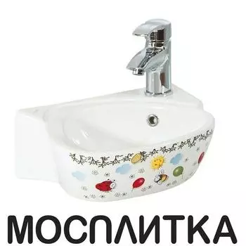 Раковина Creavit Cocuk CK035D(CK035.000F0) детская с декором
