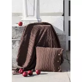 Плед Luxberry Imperio 233 коричневая замша 220x240 см