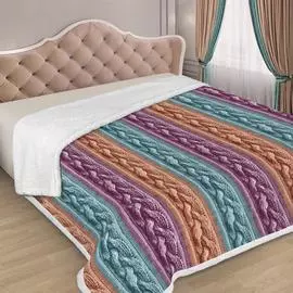 Плед Marianna Милана, разноцветный 220x250 см