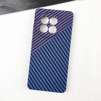 Роскошный ультратонкий матовый чехол из углеродного волокна для телефона OnePlus Ace5 Pro 1+Ace3 2 Pro 3V 2V противоударный жесткий защитный чехол для ПК с защитой от отпечатков пальцев OnePlus Ace5 чёрный