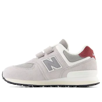 Кроссовки 574 на липучке New Balance, серый
