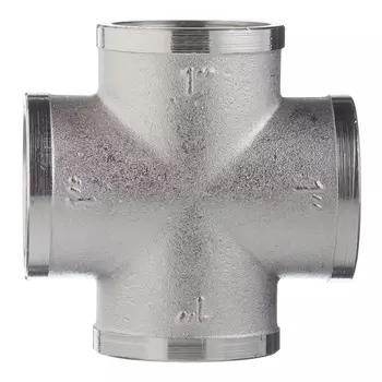 Крестовина Valtec 1 ВР(г) х 1 ВР(г) х 1 ВР(г) х 1 ВР(г) латунная (VTr.760.N.0006)