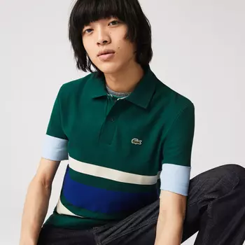 Мужская рубашка-поло Lacoste Heritage Slim Fit