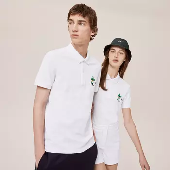 Мужское поло Lacoste x Jeremyville Design Unisex